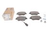 Колодки тормозные (передние) Fiat Doblo/Citroen Nemo/Peugeot Bipper 08- (Bosch)/(с датчиком), 209044, 0252370517W, 181444203, ICER 181444-701 (фото 2)