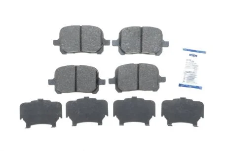 Комплект гальмівних колодок (дискових) ICER 181632