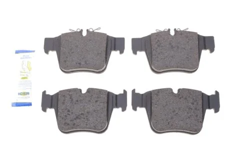 Комплект гальмівних колодок (дискових) ICER 182271