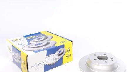 Диск тормозной (задний) MB Vito/Viano (W639) 03- (296x10) (с покрытием) (полный) ICER 78BD0416-2