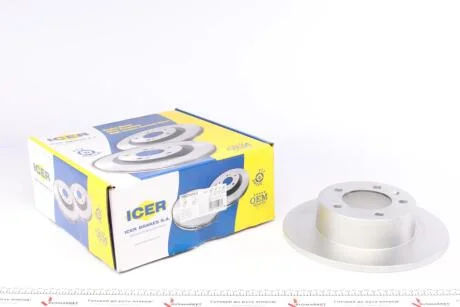 Диск гальмівний ICER 78BD1410-2