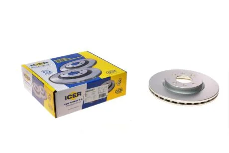 Диск гальмівний ICER 78BD1650-2