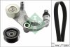 Комплект поліклинового ремня HONDA ACCORD/CIVIC/CR-V 01- 1.8-2.0 INA 529 0153 10 (фото 1)