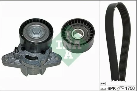 Комплект поликлинового ремня RENAULT CLIO/KANGOO/LAGUNA/MEGANE/THALIA/SCENIC 97- INA 529 0164 10
