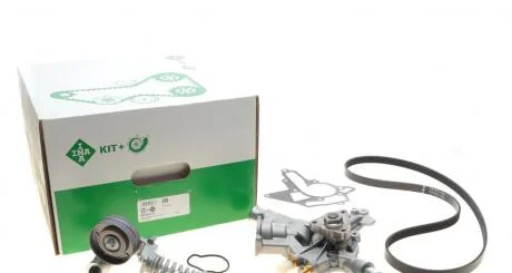 Комплект поликлинового ремня OPEL ASTRA/CORSA 00- с помпой INA 529 0297 31