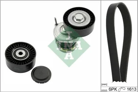 Комплект поликлинових ременів (шт.) INA 529 0467 10