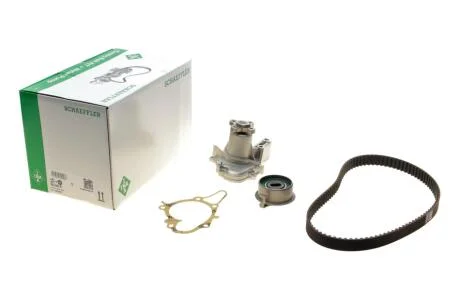 Комплект ременя ГРМ з помпою води INA 530 0355 31