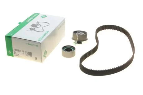 Комплект ГРМ (ремінь + ролик) HYUNDAI COUPE II, ELANTRA III, ELANTRA IV, I30, TIBURON, TRAJET, TRAJET/MINIVAN, TUCSON, TUCSON/SUV KIA CARENS II, CEE\'D, CERATO I, PRO CEE\'D 2.0/2.0LPG 04.94-12.12 INA 530 0576 10