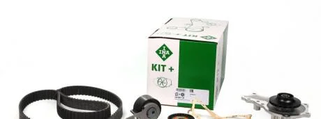 Комплект ГРМ + помпа Ford Transit Courier 1.6 TDCi 14- (531 0884 10 + 532 0624 10 + 538 0037 10) (z141x25,4) INA 530 0611 30