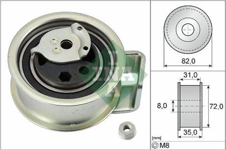Ролик натяжний AUDI, VW (РОЗПРОДАЖ) INA 531 0396 20 (фото 1)
