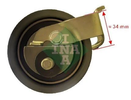 Ролик ремня ГРМ VAG A6/OCTAVIA/BORA/GOLF 4 -06 1.8 натяжной INA 531 0399 20 (фото 1)