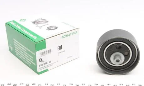 Фото 1 - натяжний ролик (Натяжной ролик, ремень ГРМ) INA 531 0477 20 Натяжний ролик (Натяжной ролик, ремень ГРМ) INA 531 0477 20 (фото 1)