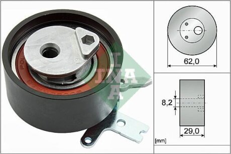 Ролик натяжний INA 531 0897 10
