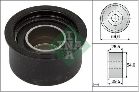 Обводний ролик (Паразитный / Ведущий ролик, зубчатый ремень) INA 532 0087 10 (фото 1)