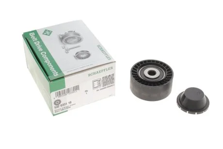 Ролик поликлинового ремня (паразитный) (10x60x26.5) Citroen DS Fiat Opel Peugeot INA 532 0331 10