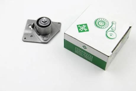 Ролик ремня ГРМ, Renault Master / Trafic - Opel Movano / Vivaro, 1.9 DCI/DTI, 2001>, (с кроншт.) INA 533 0087 20 (фото 1)