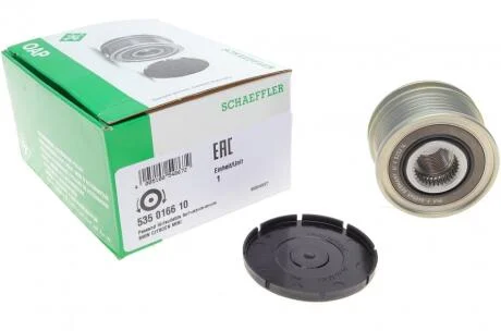 Шків генератора Citroen Berlingo/Peugeot Partner 1.6 10- INA 535 0166 10