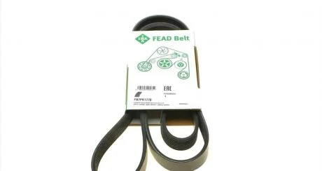 Ремінь генератора поліклиновий INA FB7PK1770