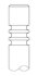 Клапан IN (28,1X6X99,3) Audi A3, A4, A5, A6, Q3, Q5, TT Seat Altea/Leon/Skoda Octavia,Super B/VW Tiguan/T5 2.0TDI 03- Intervalves 3798.002 (фото 1)