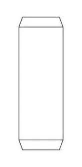 Направляющая клапана Renault Megane 1.4 16v K4J/F4R/F4P Intervalves 8083.101