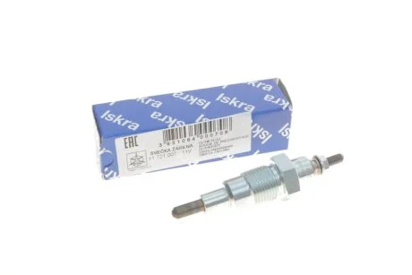 Свеча накала, DB 207-407 / W123, (OM 615-616-617), (пальчиковая) ISKRA 11721007