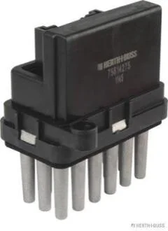 Резистор вентилятора пічки, постійний JAKOPARTS 75614275