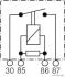 Реле 60A 12V Audi, SEAT, Skoda, VW (Elparts) JAKOPARTS 75614603 (фото 3)