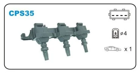 Котушка запалювання Janmor CPS35