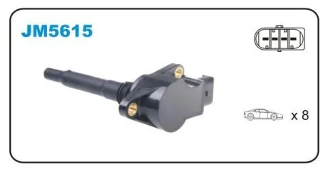 Котушка запалювання Janmor JM5615