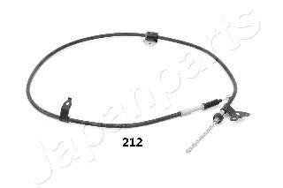 Трос ручного тормоза TOYOTA COROLLA -07 лев. JAPANPARTS BC-212