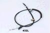 HONDA трос ручн.гальма лів.Accord 03- JAPANPARTS BC-432L (фото 1)
