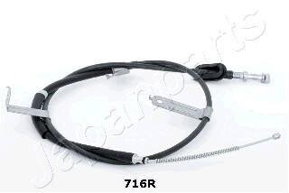 Тросовий привод, стоянкове гальмо JAPANPARTS BC-716R