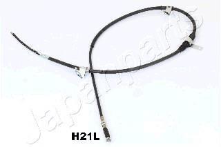 HYUNDAI трос ручн.гальма лів.H-1 97- (довжин.база) JAPANPARTS BC-H21L