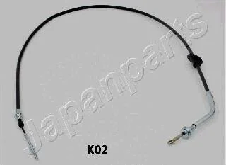 KIA Трос ручн.тормоза передн.Carnival 99- JAPANPARTS BC-K02