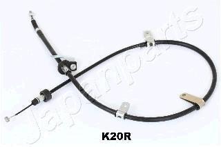 KIA трос ручн.гальма прав.Picanto 04- (з ABS) JAPANPARTS BC-K20R