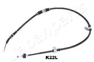 Трос ручних гальм, лівий KIA Cerato 11/04 - JAPANPARTS BC-K22L