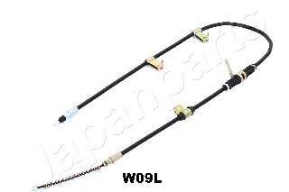 CHEVROLET трос ручн.гальма лів.Aveo 02- JAPANPARTS BC-W09L