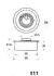 NISSAN натяжний ролик Primera 2,0D 91-94/SUNNY 2,0D 11/90- JAPANPARTS BE-111 (фото 2)