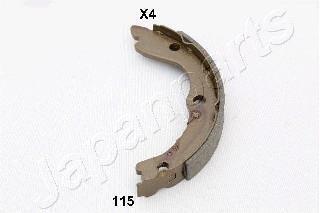 NISSAN колодки ручн. гальм. X-Trail 01- (172*22) JAPANPARTS GF-115AF