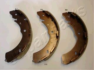 Колодки тормозные MITSUBISHI L200 05- барабан. JAPANPARTS GF-510AF