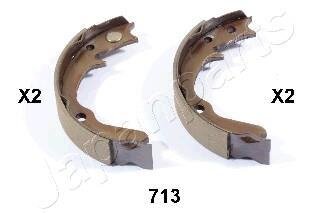 Колодки тормозные SUBARU FORESTER/IMPREZA/LEGACY -09 барабан.стояночн.торм. JAPANPARTS GF-713AF