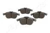 Гальмівні колодки перед. OPEL Vectra C, Astra H, Zafira B FIAT Croma 05- SAAB 9-3 JAPANPARTS PA-0074AF (фото 1)