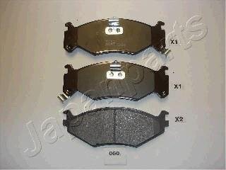 Гальмівні колодки передн. CHRYSLER Voyager 90 -99 JAPANPARTS PA-060AF