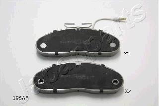 Гальмівні колодки передн. NISSAN Atleon 00- JAPANPARTS PA-196AF