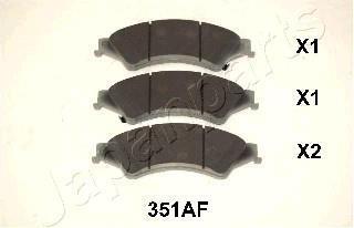Колодки гальмівні передні Ford Ranger 11-> (JAPAN PARTS) JAPANPARTS PA-351AF
