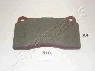 MITSUBISHI гальмівні колодки передн.Lancer V EVO 04 -,Subaru Impreza WRX 01- JAPANPARTS PA-510AF