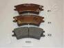 Колодки тормозные дисковые HYUNDAI перед. ATOS 98- JAPANPARTS PA-583AF (фото 1)