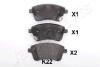 Колодки тормозные дисковые KIA перед. VENGA 1,4-1, JAPANPARTS PA-K22AF (фото 1)