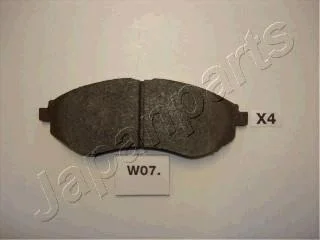 CHEVROLET гальмівні колодки передн.Aveo 05- JAPANPARTS PA-W07AF