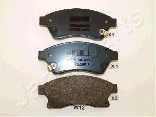 CHEVROLET гальмівні колодки передн.Aveo,Cruze,Opel Astra J 09- JAPANPARTS PA-W12AF
